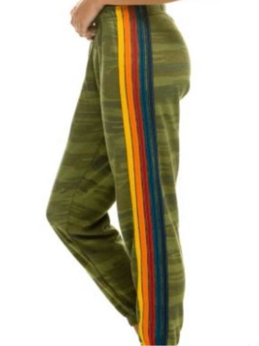Aviator Nation camo  Stripe Joggers